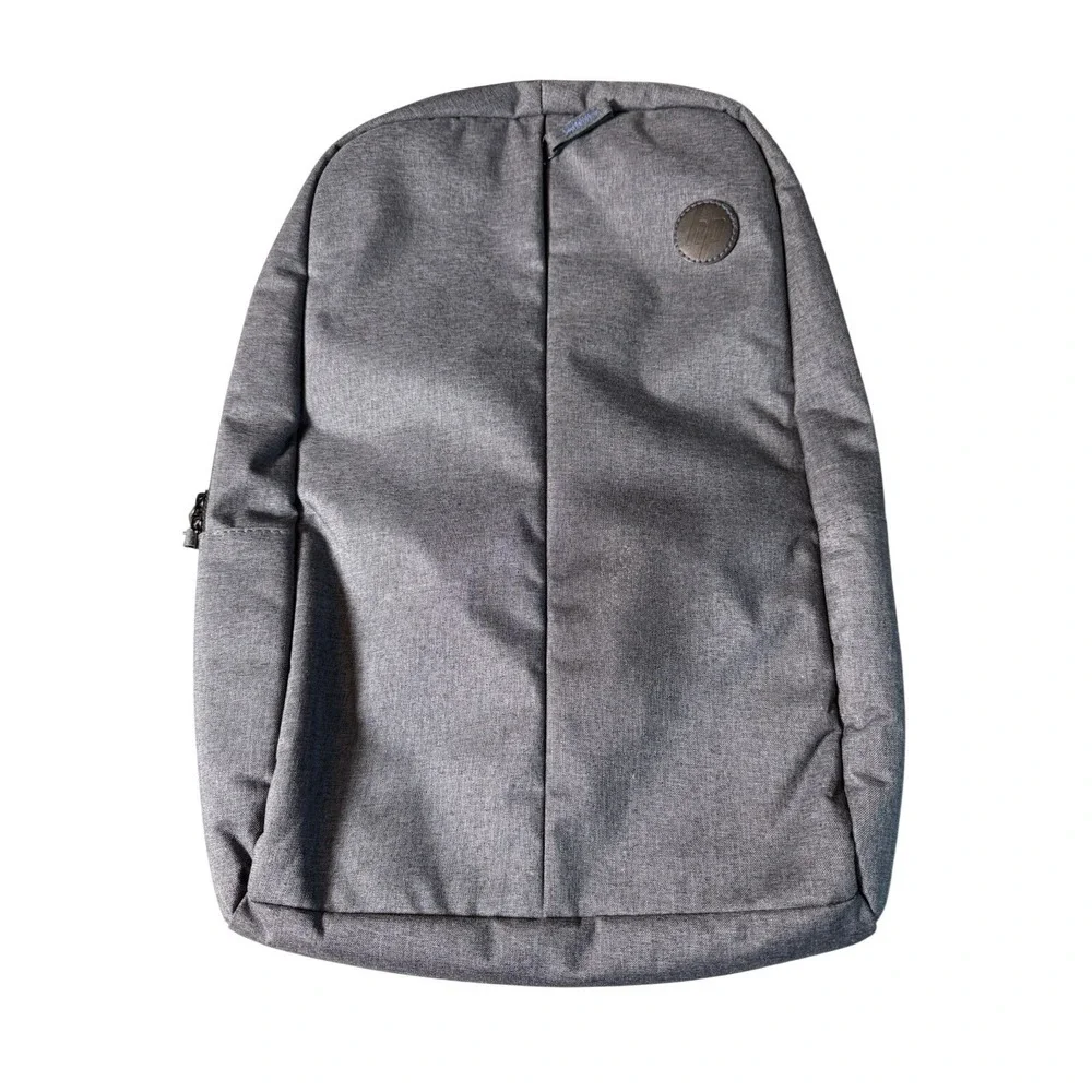 HP Hewlett Packard Laptop Backpack Black Gray 14x19